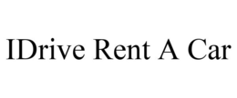 IDRIVE RENT A CAR trademark