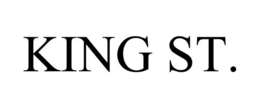 KING ST. trademark