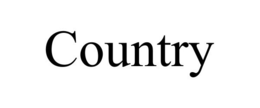 COUNTRY trademark
