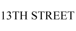 13TH STREET trademark