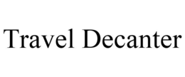 TRAVEL DECANTER trademark