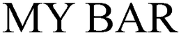 MY BAR trademark