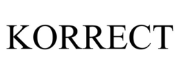 KORRECT trademark