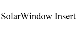 SOLARWINDOW INSERT trademark
