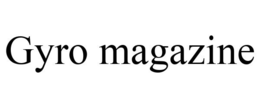 GYRO MAGAZINE trademark