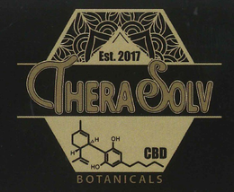 EST. 2017 THERASOLV CBD BOTANICALS H H OH HO trademark