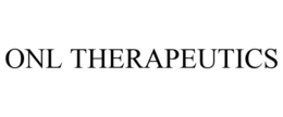 ONL THERAPEUTICS trademark