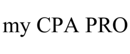 MY CPA PRO trademark