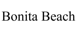BONITA BEACH trademark