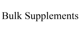 BULK SUPPLEMENTS trademark