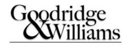 GOODRIDGE & WILLIAMS trademark