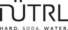 NUTRL HARD. SODA. WATER. trademark