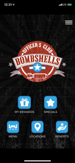 BOMBSHELLS OFFICER'S CLUB trademark