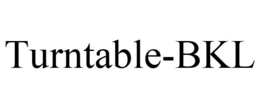TURNTABLE-BKL trademark
