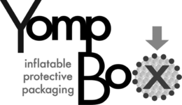 YOMPBOX INFLATABLE PROTECTIVE PACKAGING trademark