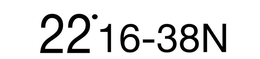 22.16-38N trademark