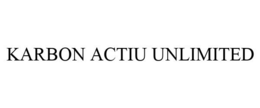 KARBON ACTIU UNLIMITED trademark