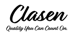 CLASEN QUALITY YOU CAN COUNT ON. trademark
