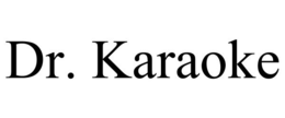 DR. KARAOKE trademark