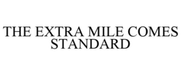 THE EXTRA MILE COMES STANDARD trademark