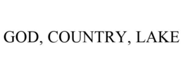 GOD, COUNTRY, LAKE trademark