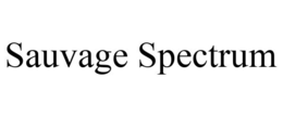 SAUVAGE SPECTRUM trademark