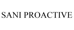 SANI PROACTIVE trademark