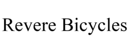 REVERE BICYCLES trademark