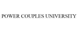POWER COUPLES UNIVERSITY trademark