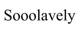 SOOOLAVELY trademark