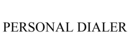 PERSONAL DIALER trademark