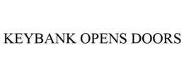 KEYBANK OPENS DOORS trademark