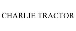 CHARLIE TRACTOR trademark