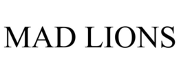 MAD LIONS trademark