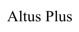ALTUS PLUS trademark
