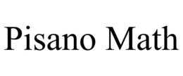 PISANO MATH trademark