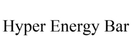 HYPER ENERGY BAR trademark