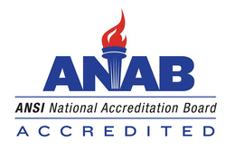 ANAB ANSI NATIONAL ACCREDITATION BOARD ACCREDITED trademark