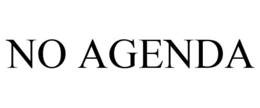 NO AGENDA trademark