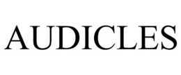 AUDICLES trademark