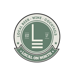 LOCAL ON NORTH EST 17 LOCAL BEER ·WINE · COCKTAILS L trademark