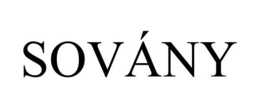 SOVÁNY trademark