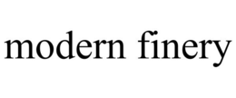 MODERN FINERY trademark