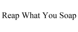 REAP WHAT YOU SOAP trademark