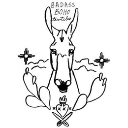 BADASS BOHO TEXTILES XXXX trademark