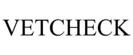 VETCHECK trademark