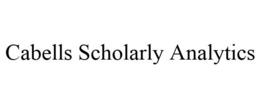 CABELLS SCHOLARLY ANALYTICS trademark