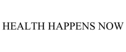 HEALTH HAPPENS NOW trademark