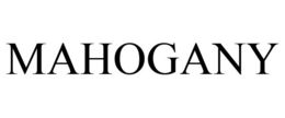 MAHOGANY trademark