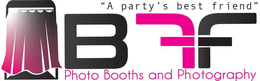 BFF PHOTO BOOTHS AND PHOTOGRAPHY; PARTY'S BEST FRIEND, OR PARTIES BEST FRIEND trademark
